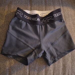 Tiger Friday Black Athletic Shorts